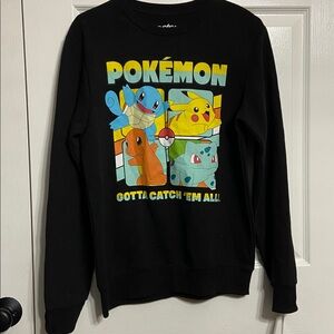 Kohl's Black Pokémon Sweatshirt